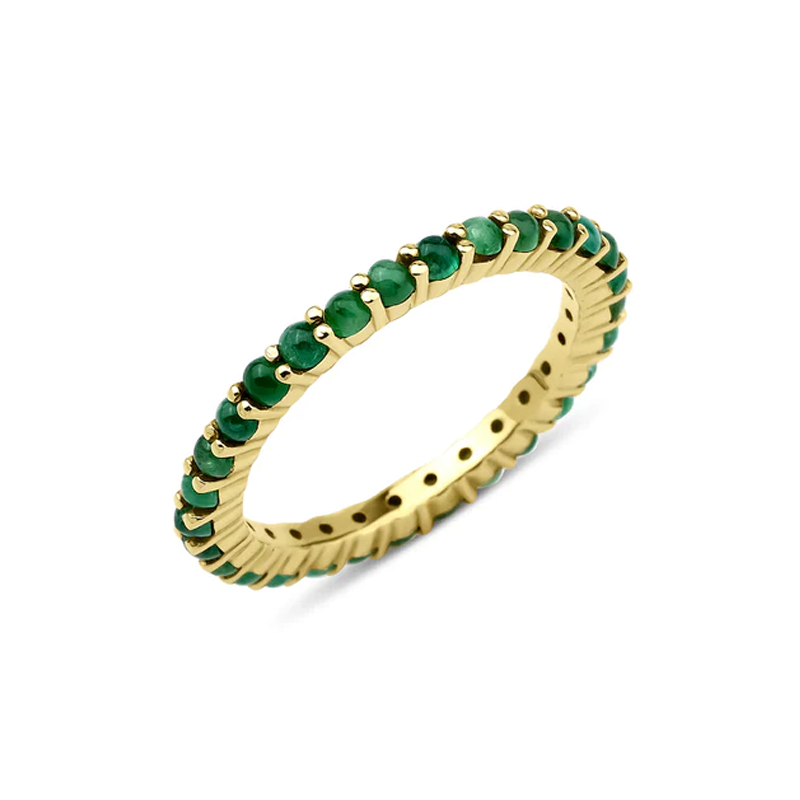 Emerald Band Ring 2588