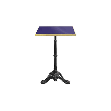 Customizable Enameled Square Bistro Table