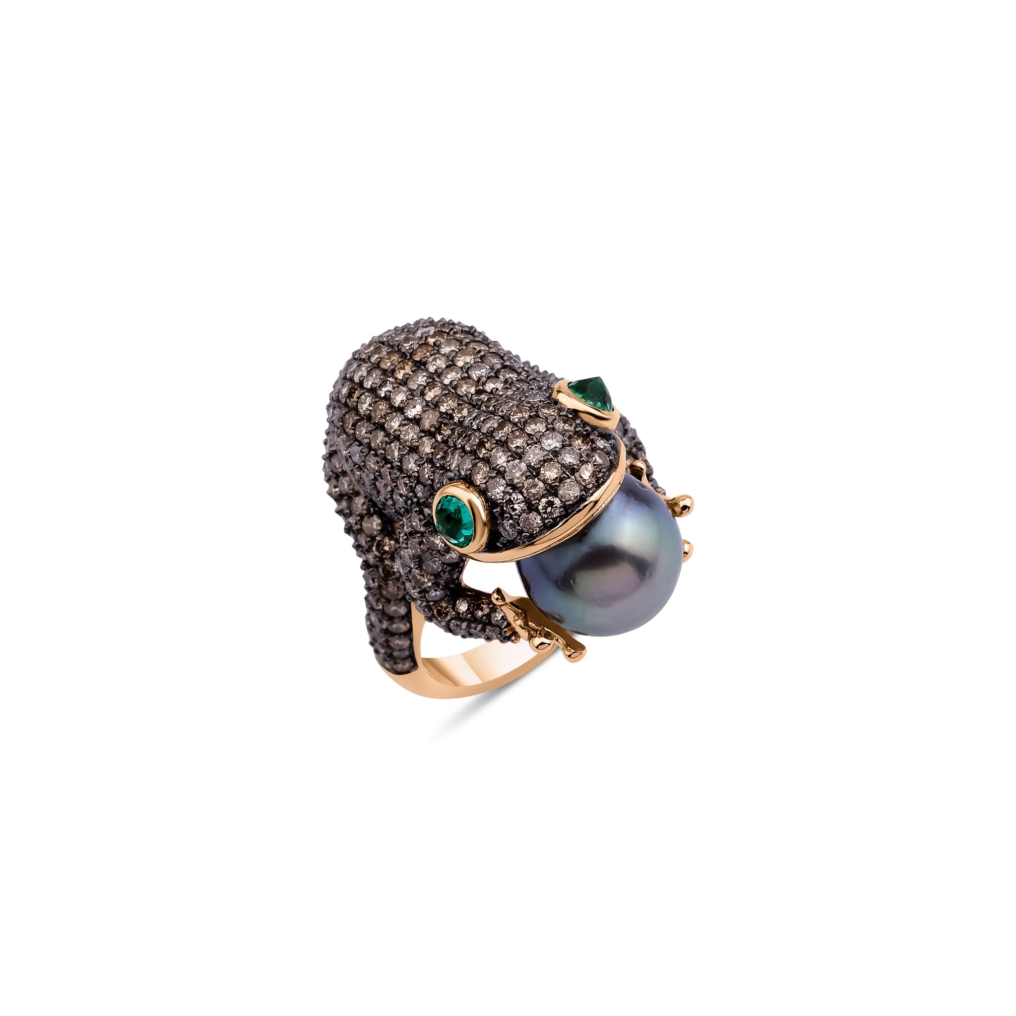 Frog Pearl Ring 4264