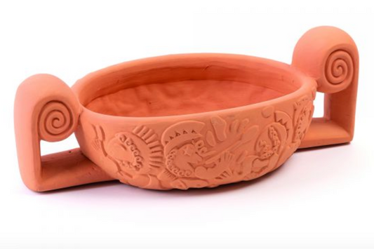 Terracotta Vase Centerpiece