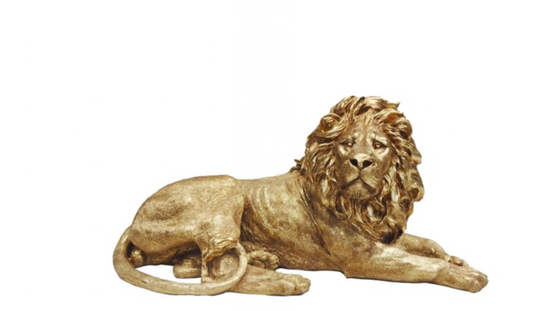 Antique Gold Lion