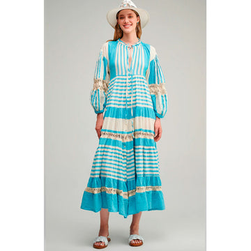 Turquoise Maxi Dress