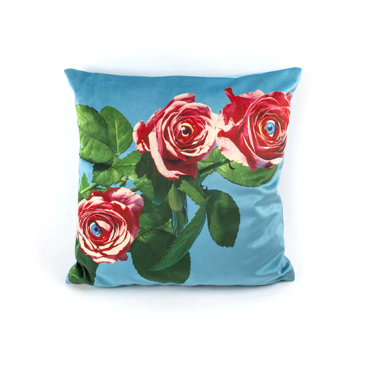 Toiletpaper Roses Cushion