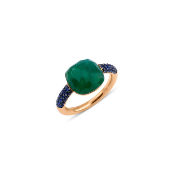 Jade and Sapphire Ring