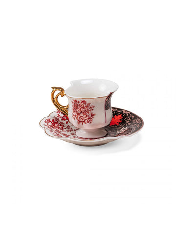 Hybrid Sagala Coffee Cup with Saucer