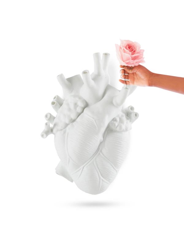Giant "Love in Bloom" Heart Vase