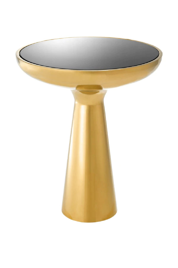 Gold Side Table Accent