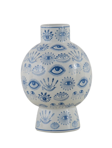 Mykonos Eye Vase