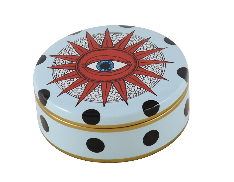 Sun Eye round box