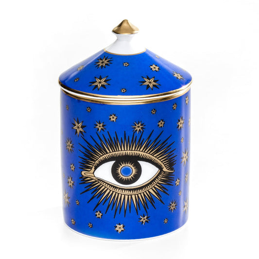 Evil Eye Lidded Candle- Jasmine Scent