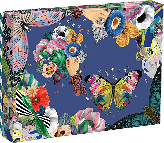 Christian Lacroix Heritage Collection Frivolités Set of 2 Shaped Jigsaw Puzzle Set