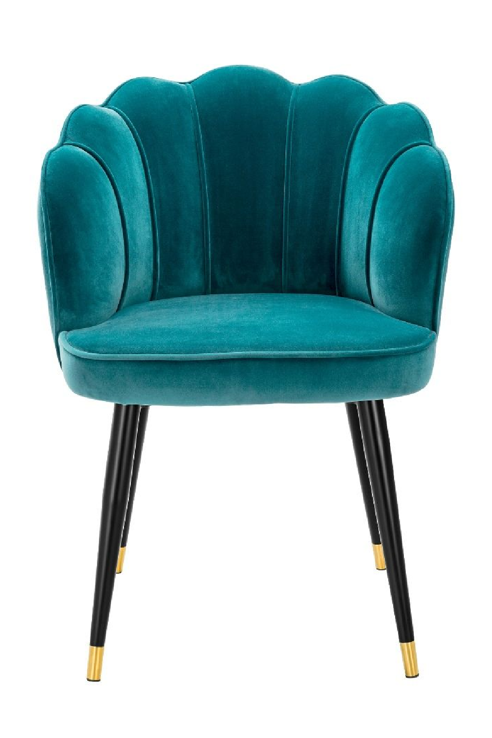 Blue Scalloped Dining Chair | Eichholtz Bristol