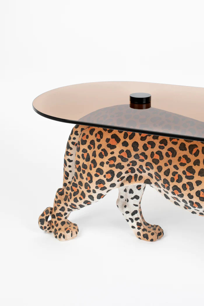 Spotted Panther Coffee Table