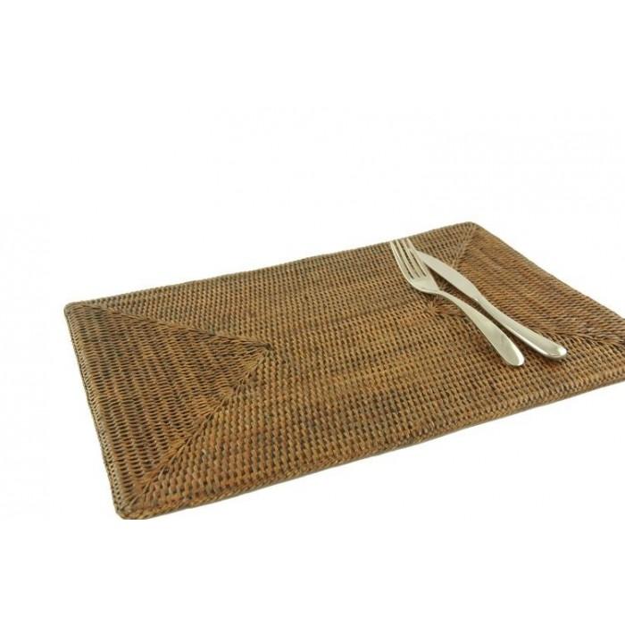 Wicker Square Placemat