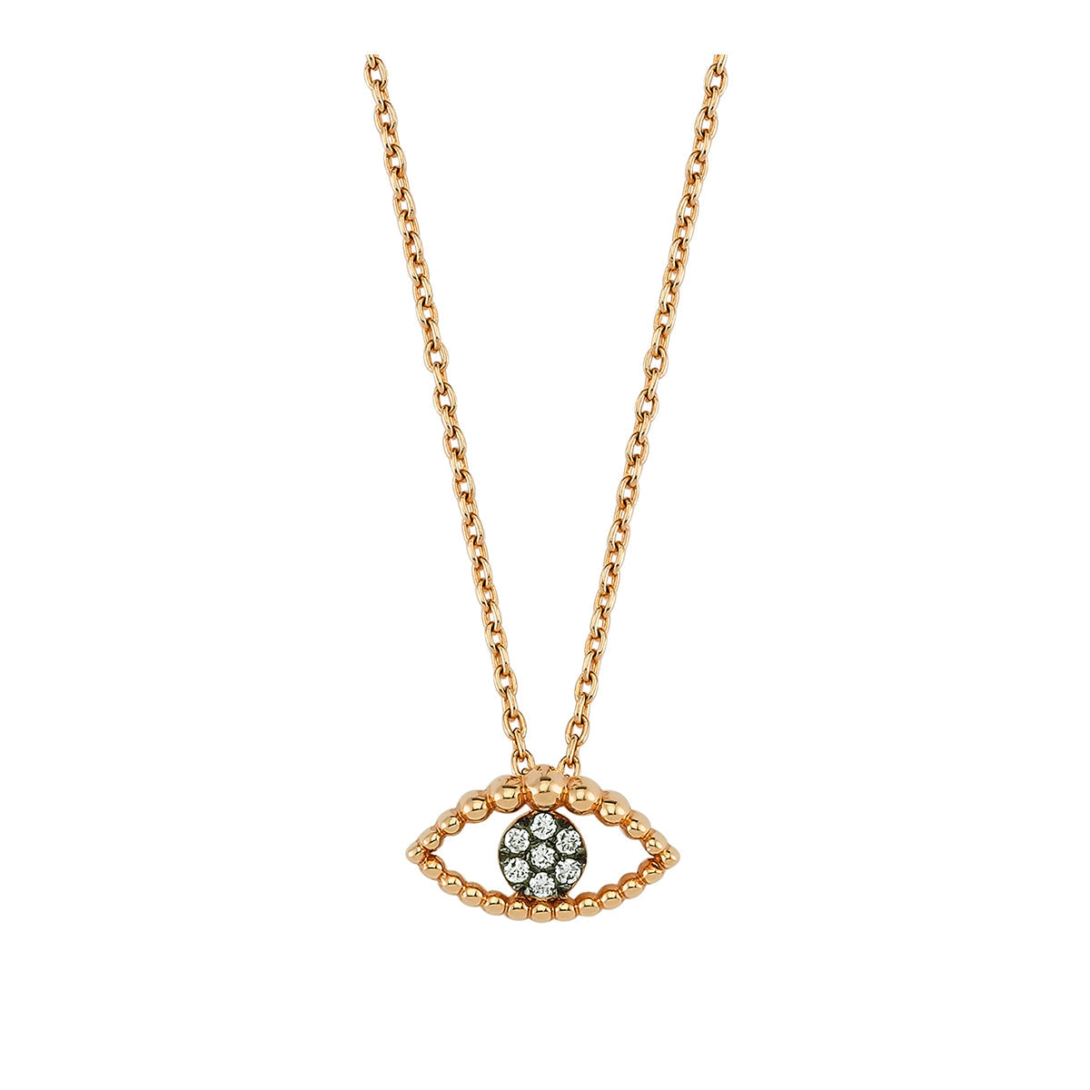 Mini Eye Diamond Necklace LK405