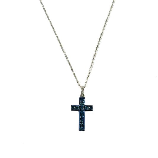 Blue Diamond Cross 3619