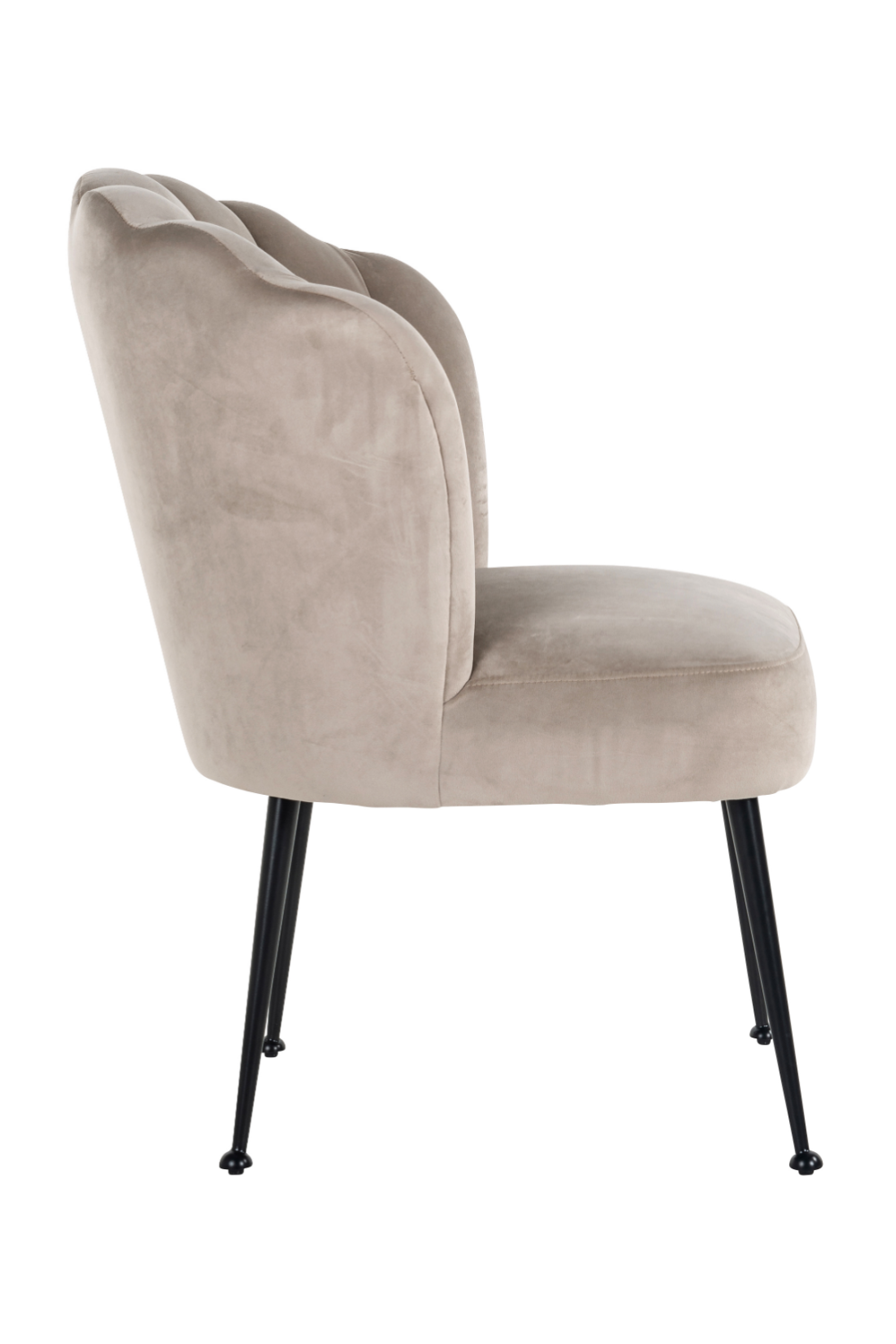 Chaise fauteuil PIPPA velours