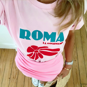 Roma T-shirt Rose