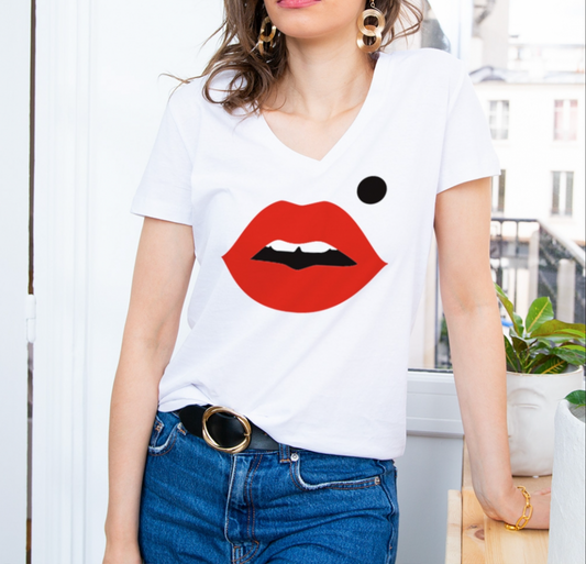 Cindy Big T-shirt- White