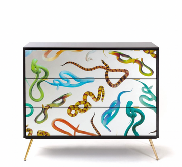 Chest of Three Drawers Snakes