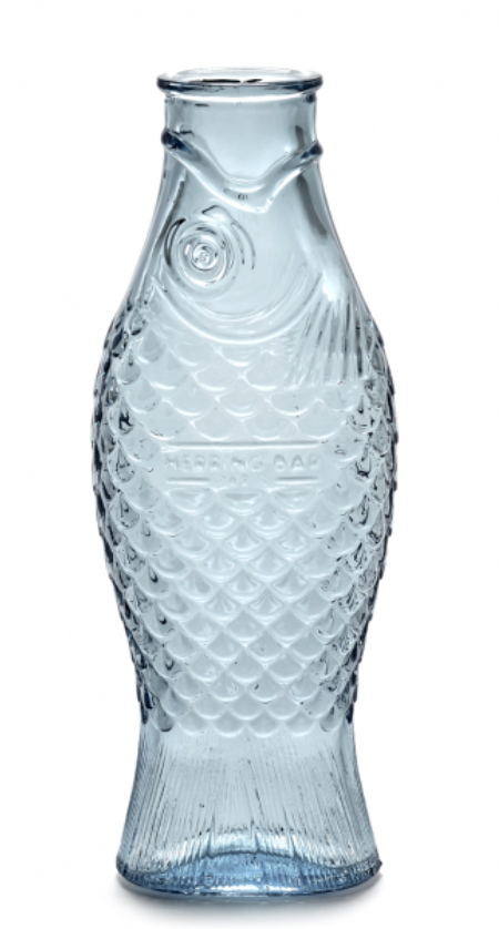 Light Blue Fish Bottle