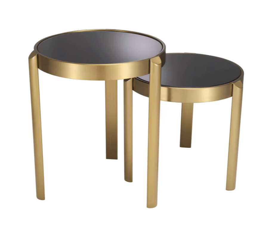 Modern Classic Nested Side Tables Set of (2)