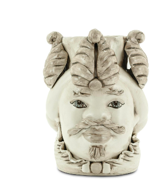 Vase Moro Man Small-Neutral