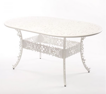 Aluminium Oval Table "Industry Collection"