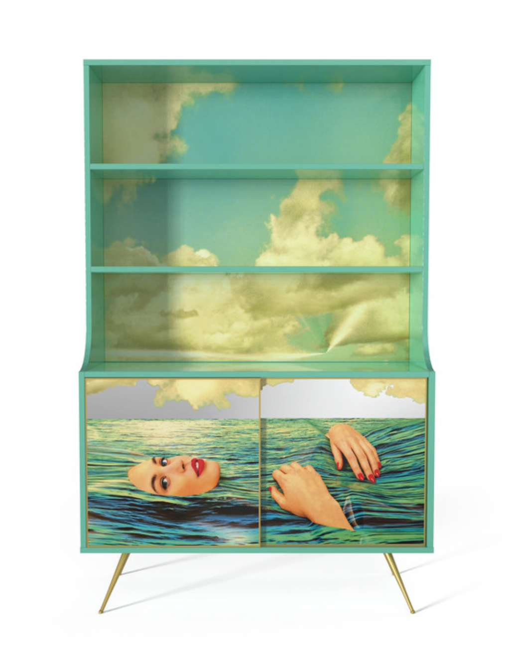 Bookcase Sea Girl