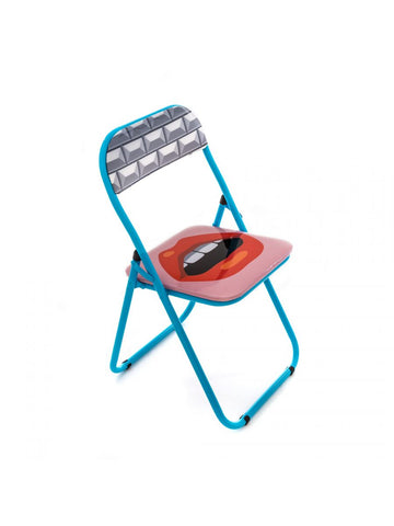 "STUDIO JOB-BLOW" Metal Folding Chair