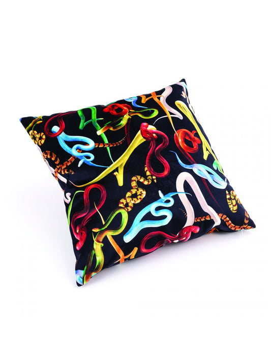 Toiletpaper Snakes Cushion