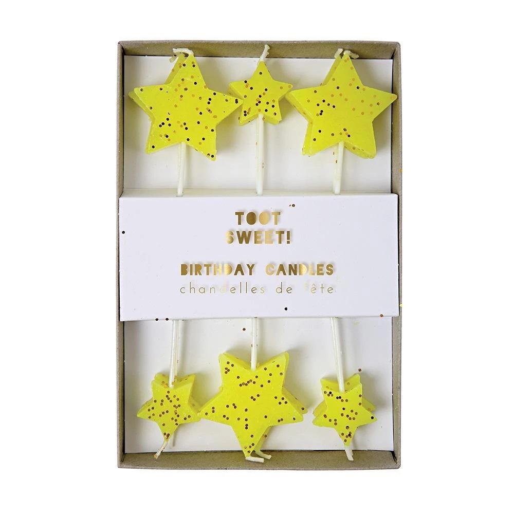 TOOT SWEET STAR CANDLES