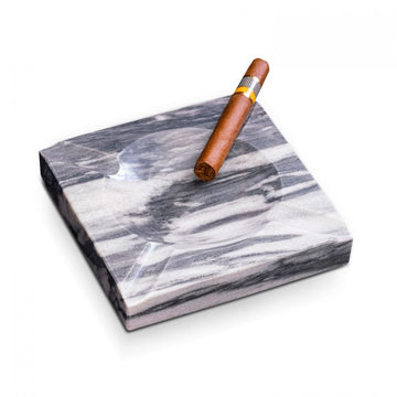 Solid Marble Cigar Square Ashtray