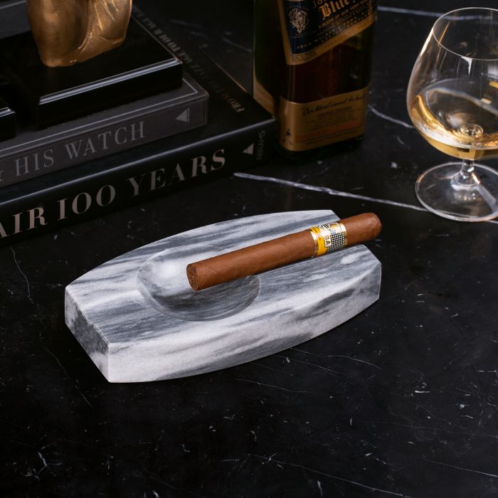 Marble cigar top ashtray