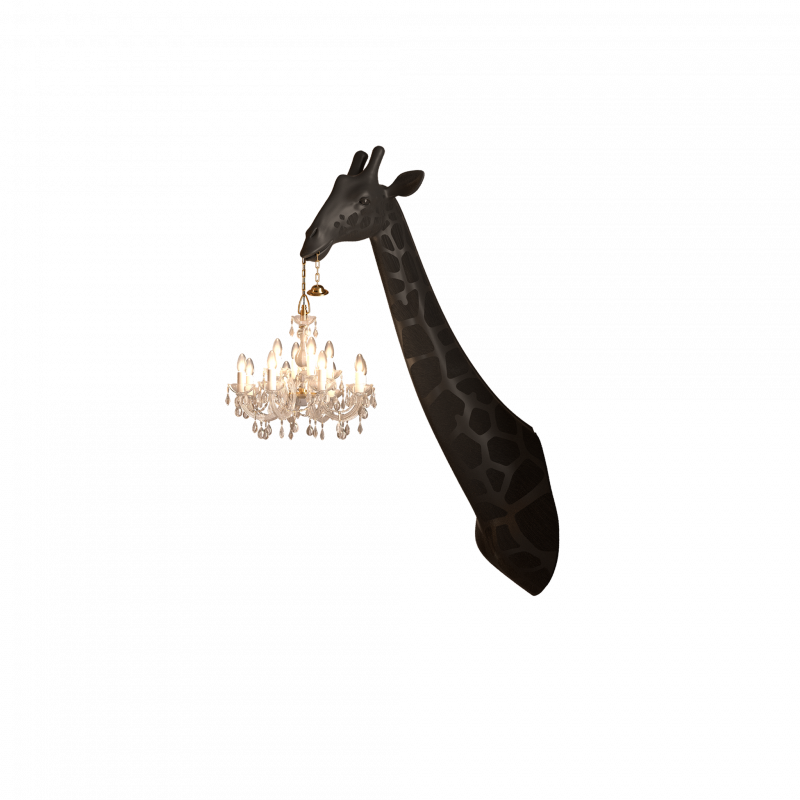 Giraffe In Love Wall Lamp